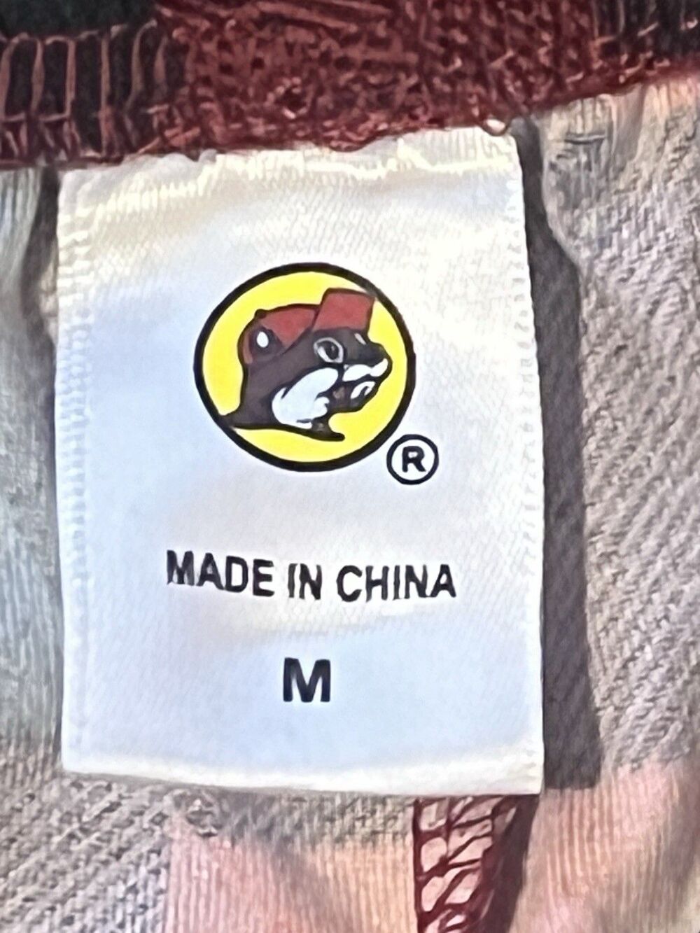 Buc-ee’s Women’s Men’s Christmas Pajama Pants Size M Buffalo Plaid Beaver Lounge - Picture 4 of 8